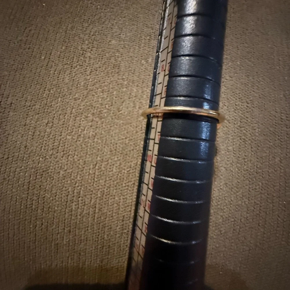 Pandora 18k over silver Cz Radiant heart ring - retired - Picture 7 of 7